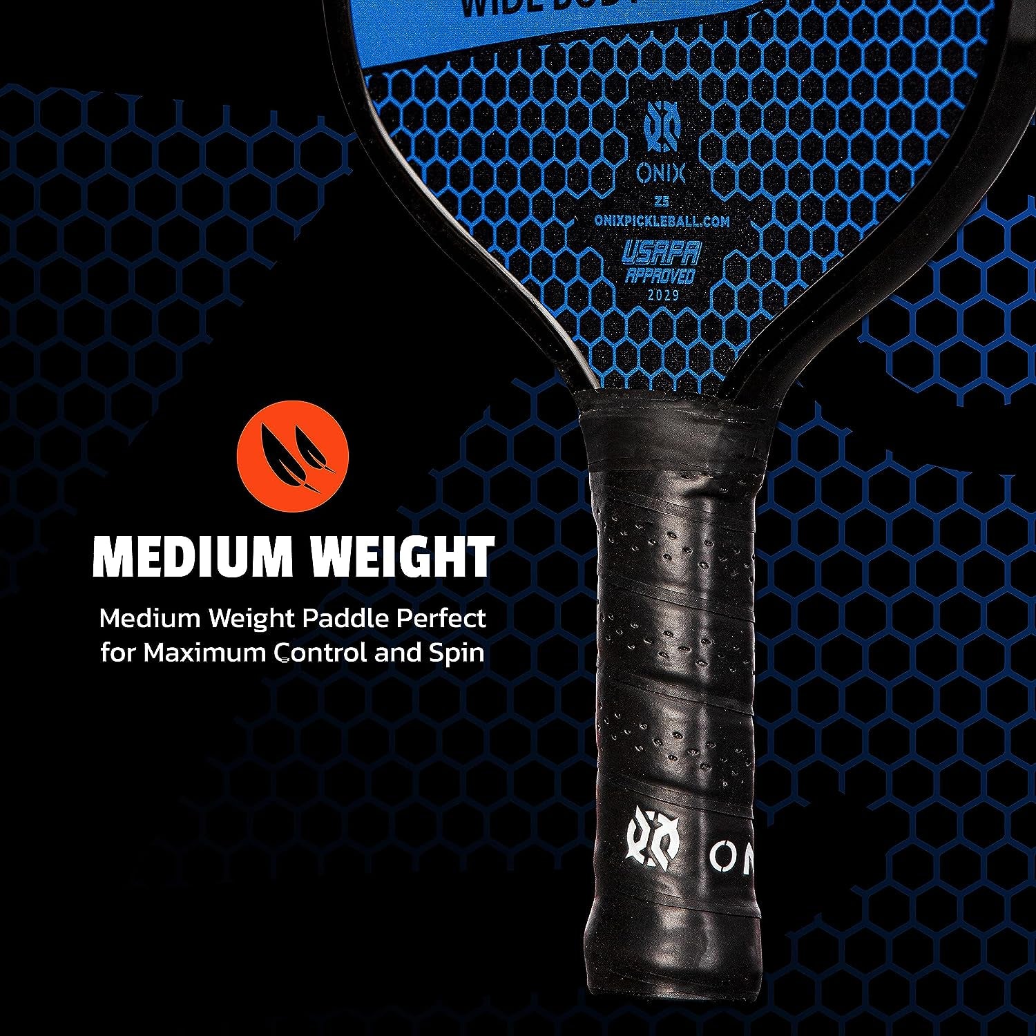 Graphite MOD Z5 Graphite Carbon Fiber Pickleball Paddles with Cushion Comfort Pickleball Paddle Grip