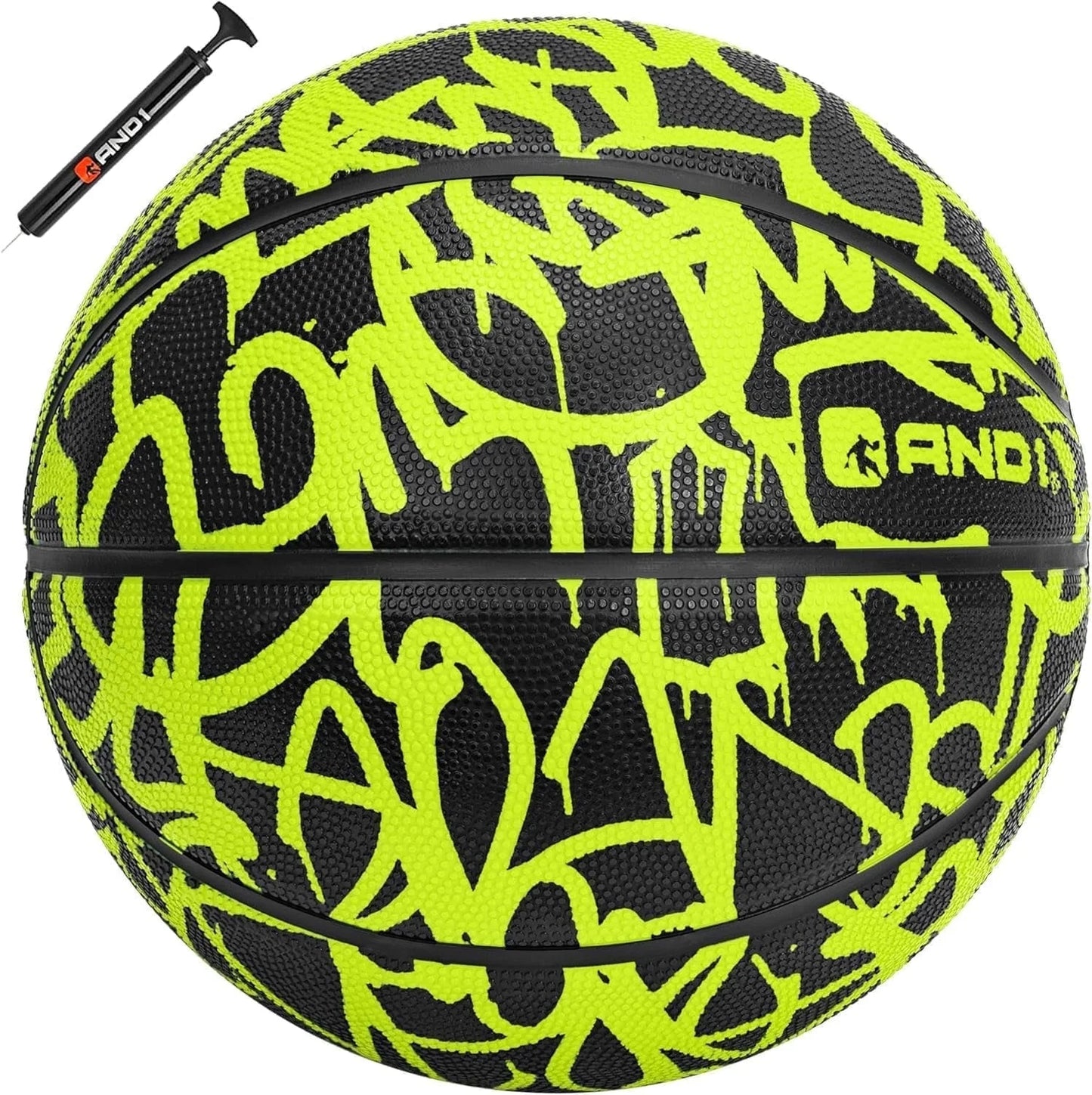Fantom Graffiti Basketball: Official Regulation Size 7 (29.5") Rubber Basketball