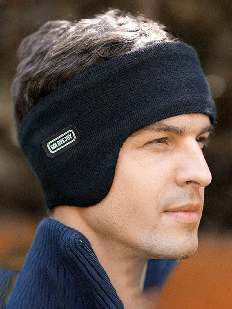 Winter Men'S Padded and Thickened Ear Warmers to Prevent Cold and Wind Warm Ear Muffs