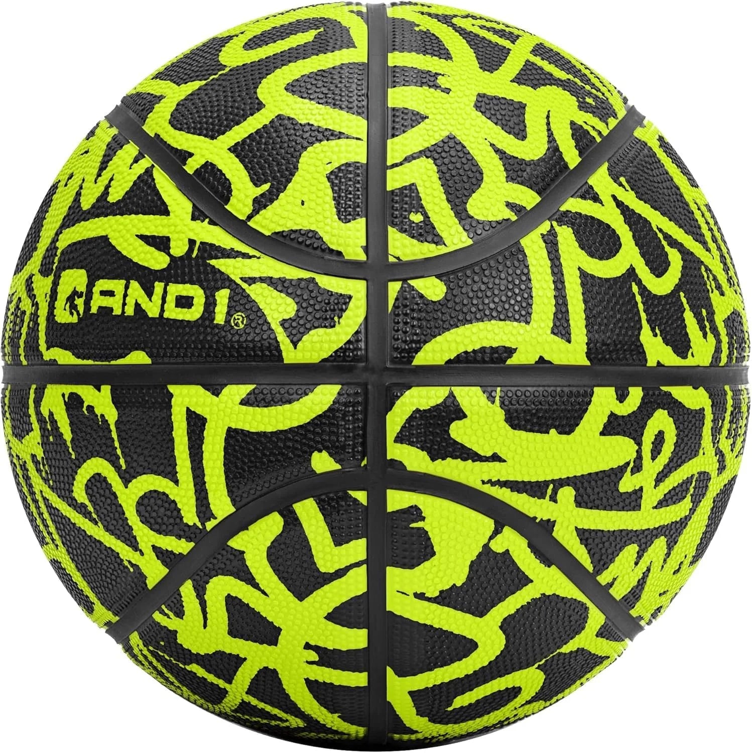 Fantom Graffiti Basketball: Official Regulation Size 7 (29.5") Rubber Basketball