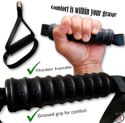 Pilates Bar with Resistance Bands - Premium | Portable Home Workout Equipment for Men/Women | at Home Workout Resistance Bands | Adjustable Length Resistance Band Straps | Full Body Workout